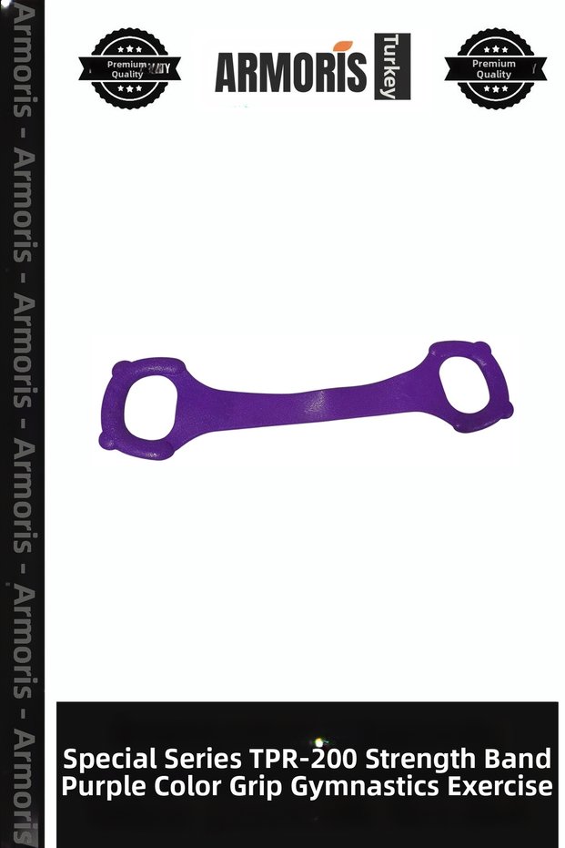Special Series Tpr-200 Power Rubber, Tpr, Purple Color, Shape-Maintaining, for Gymnastics and Movement.