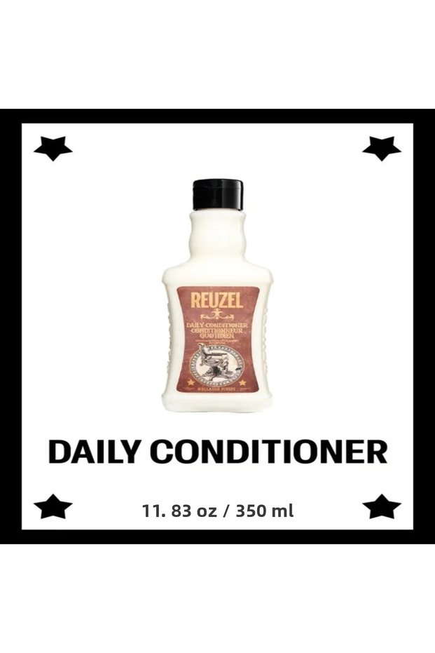 Daily Conditioner – Premium Men's Hair Conditioner That Provides Softness, Easy Combing, and a Vibrant Look for All Day Long 350 ml