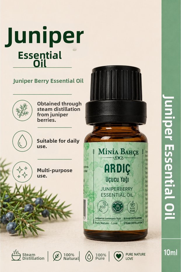 Juniper Essential Oil – 10 ml |   Pure and Unadulterated Herbal Essential Oil.