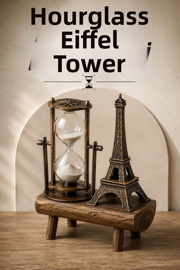 Eiffel Tower Sand Clock