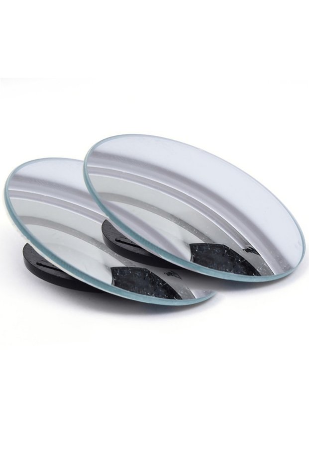 2 piece Car Blind Spot Rear View Mirror Wide Angle 360 Degree Adjustable Small Round Mirror Car Reve