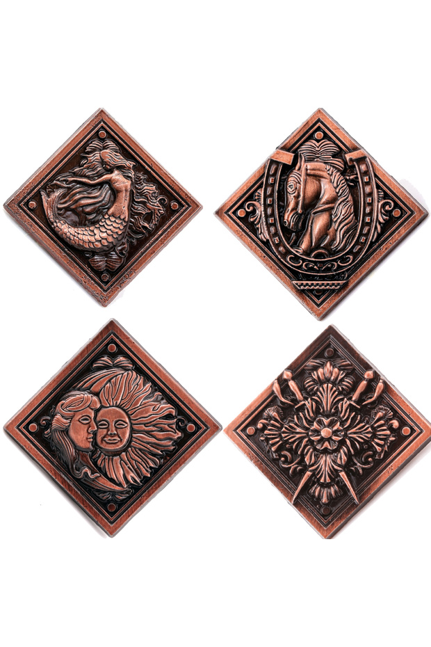 SetA Game Residents Evils 8 Enamel Pins for Fans Horse Mermaid Raccoon City Eagle Logo Police Depart