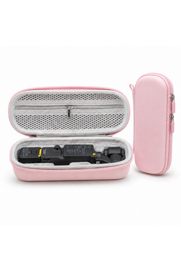 Pink For DJI Osmo Pocket 4 Carrying Case for DJI OSMO Pocket 4 Accessories Portable PU Storage Small