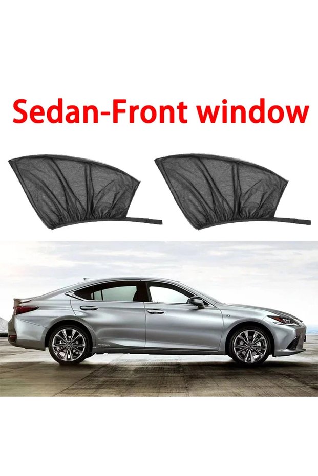 sedan-front window NEW 4pc Car Sun Shade Styling Accessories Hook & Loop Car Window Sun Shade Set -