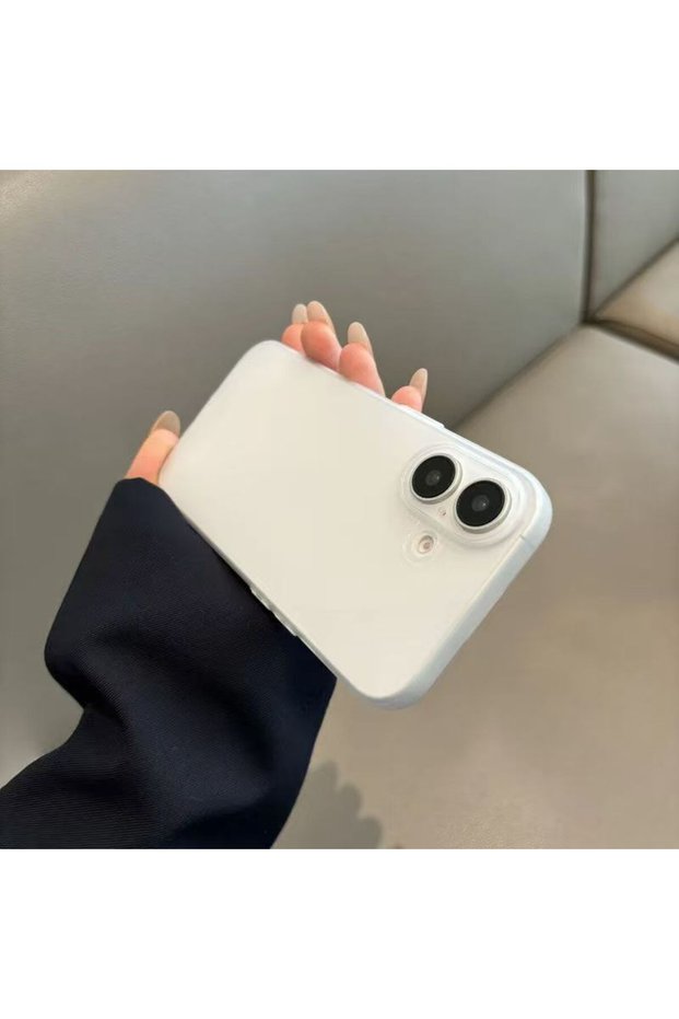 iPhone17 WHITE Ultra Thin PP Hard Case for iPhone 17 16 15 14 13 12 mini 11 Pro X XR XS Max 16E 7 8