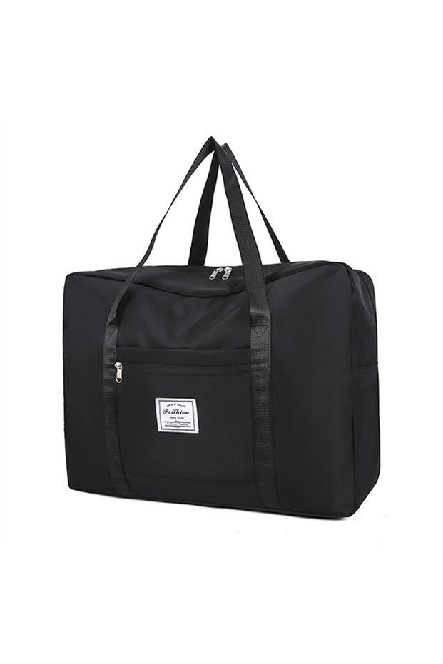 Black XL Large Capacity Folding Travel Bags Waterproof Luggage Tote Handbag Travel Duffle Bag Gym Yo