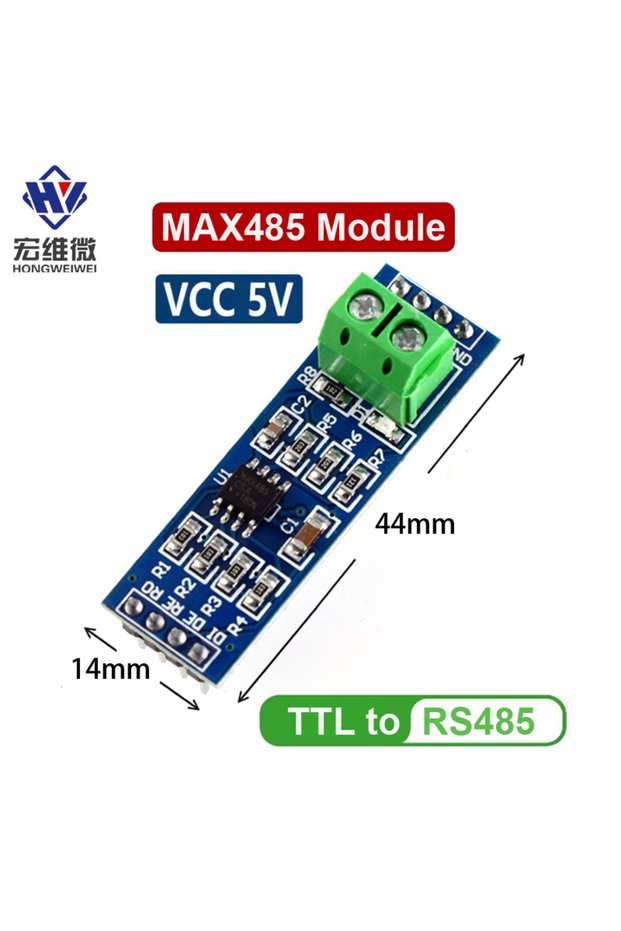 MAX485 Module RS-485 TTL Turn To RS485 MAX485CSA Converter Module For Arduino Microcontroller MCU De