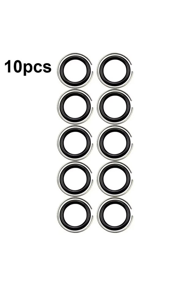 10pcs 1/2" Retaining Ring Clip with O-Ring for Impact Wrench Socket Retainer Rings Socket Retaining