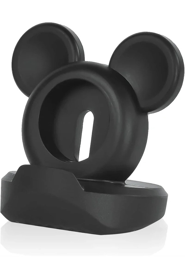 Black 1 Silicone Charger Stand for Apple Watch Serie 9 8 7 6 5 4 3 2 10 SE Ultra Applewatch Iwatch