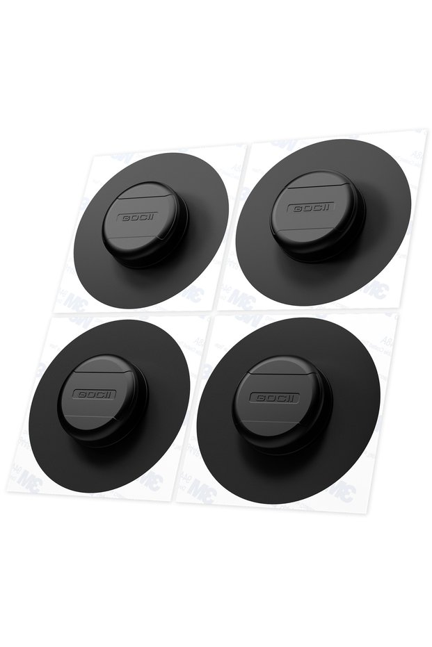 4 pack For Apple AirTag Case with Adhesive Sticker AirTags Fabric Holder GPS Tracker Hidden Holder f