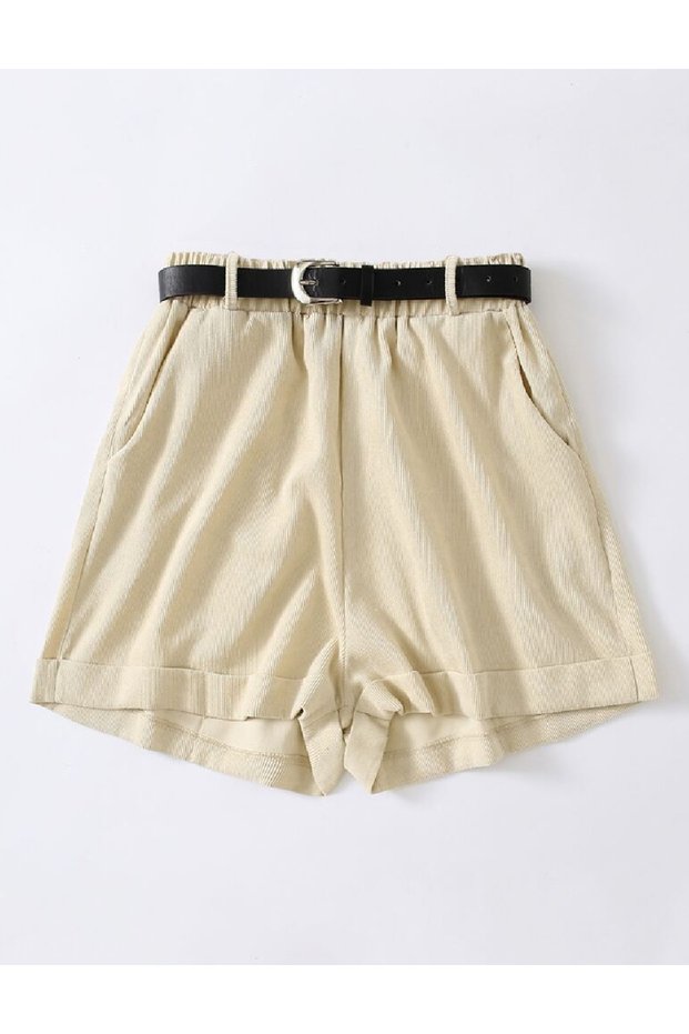 Pantaloni scurti, Ecru