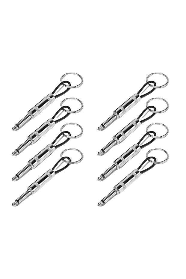 silver-8pcs 4/8pcs Wall Key Hanger Guitar Plug Vintage Keychain Shelf Functional Sunglasses Rack Amp