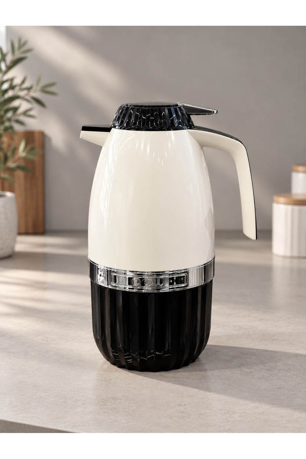 Gracefull Glass Thermos Black