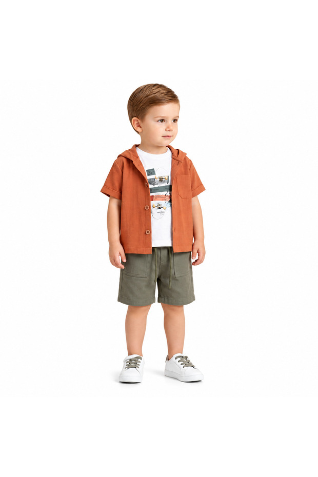 Boys Summer Handsome Three-Piece Set