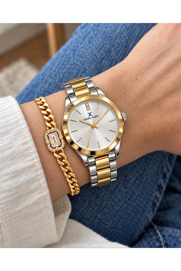 Steel Cord 30 Mt Water Resistant Women's Wristwatch+Wristband BDK.1.10431.3