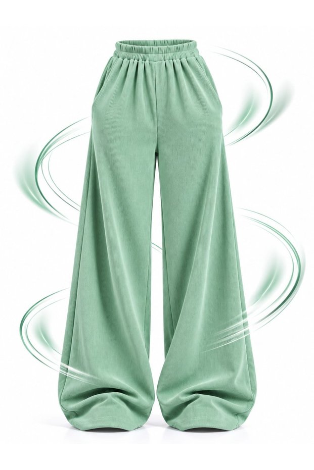 Soft Flared Sports Sweatpants
