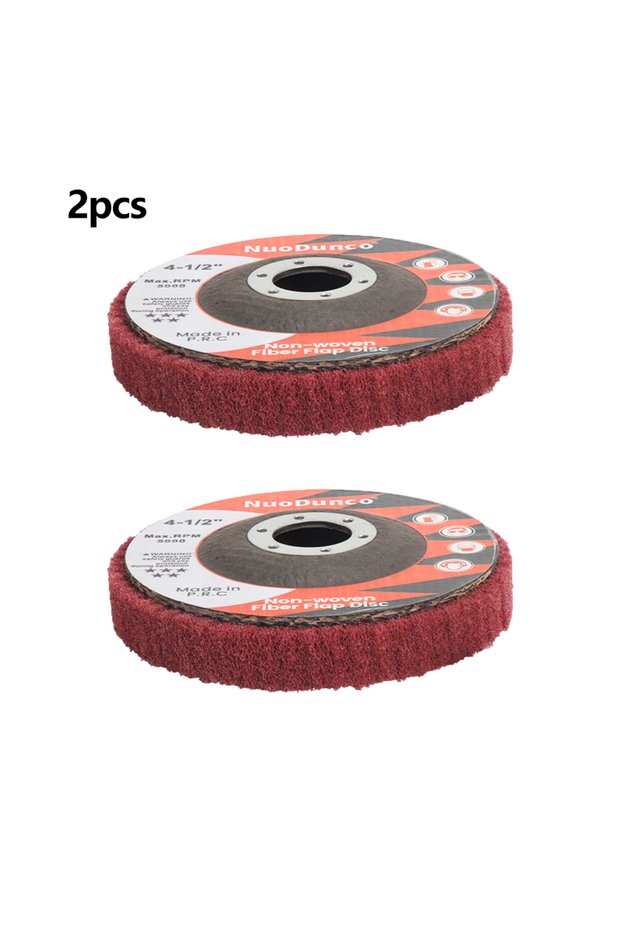 2 x polishing wheel SIFANG 2/5/10pcs 115mm Nylon Fiber Flap Polishing Wheel Disc 320 Grit For Angle