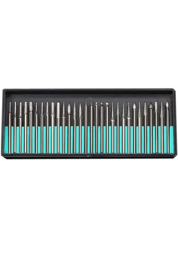 30PCS 3.0mm 30PCS Diamond Burs 12PCS Diamond Saw Blades For Dremel Electric Grinder Power Accessorie