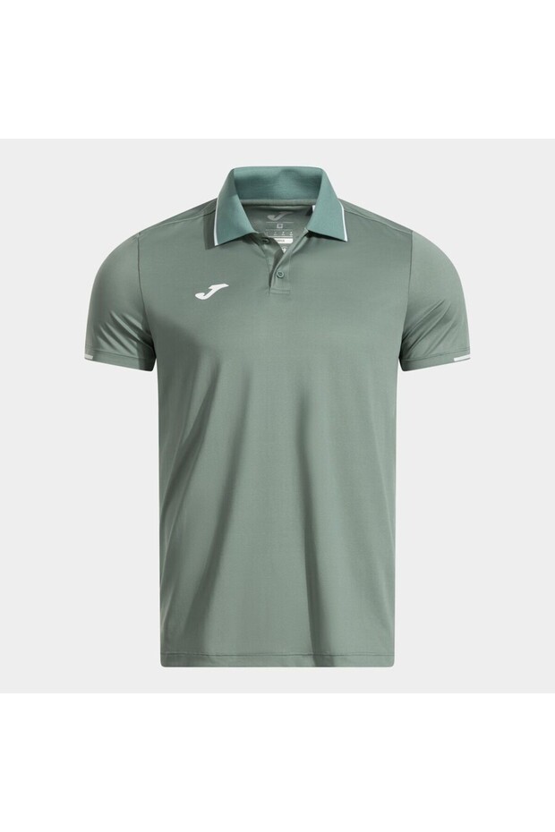 Torneo Short Sleeve Polo Green Men's Polo Collar Green T-Shirt