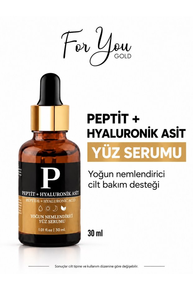 Peptide + Hyaluronic Acid Face Serum 30 ml – Intensely Hydrating, for a Plump and Smooth Complexion