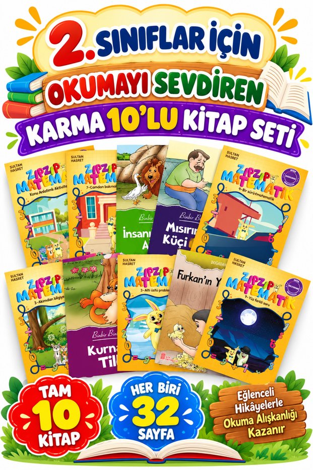 A Set of 10 Stories Designed to Encourage a Love of Reading, Suitable for 2Nd-Grade Students.