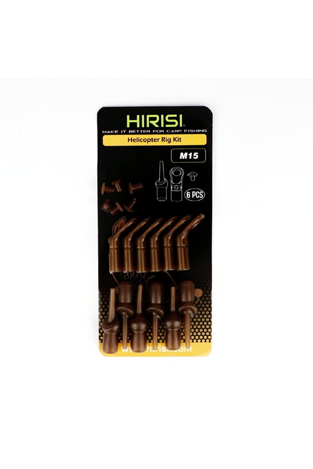 M15 6set Carp Fishing Drop Off Run Ring Rubber Beads Fishing Accessories For Carp Chod