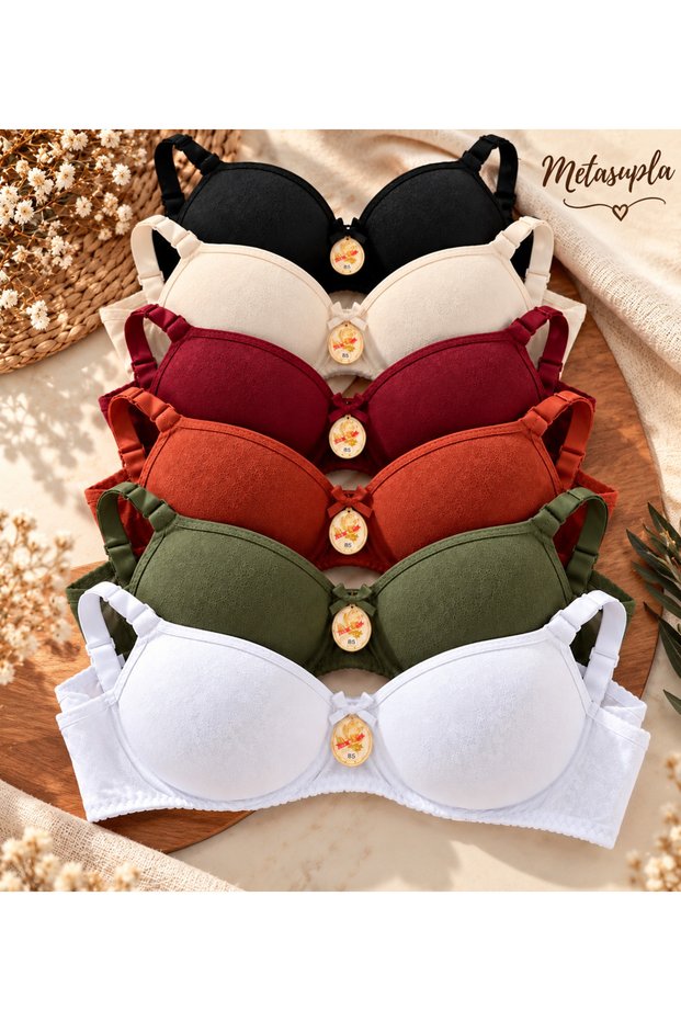 Padded Bra 6-Piece Set