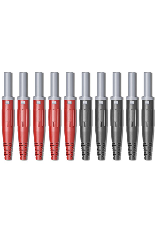 Banana Socket 2Color Cleqee P10060 4mm Banana Plugs/4mm Female Banana Sockets High Current 32A Nicke