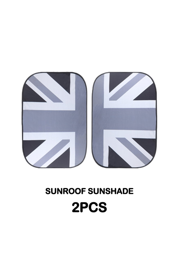 Gray Jack Car Sunroof Sunshade Cover For Mini Cooper F54 F55 F56 R55 R56 R60 Sunscreen Protector UV