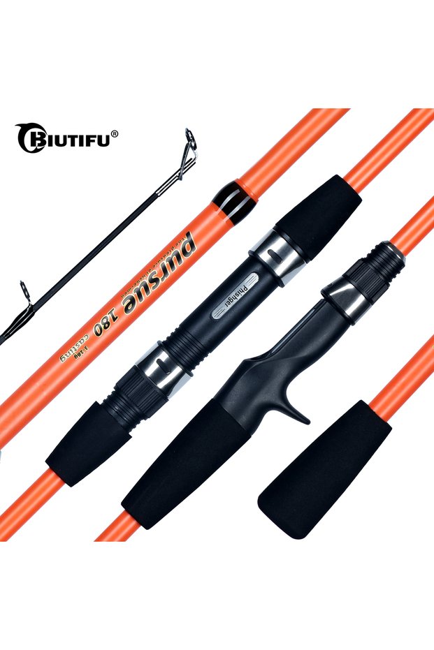 Spinning 1.8m BIUTIFU-Spinning Casting Mini Rock Fishing Rod Carbon Travel Baitcasting Winter Pole F