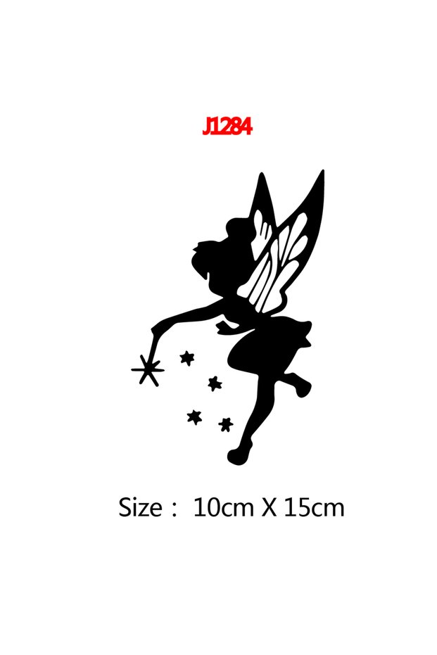 Size M Style4 1 pc 9 style NEW pretty fairy switch sticker Removable Art Vinyl Wall Stickers For Kid