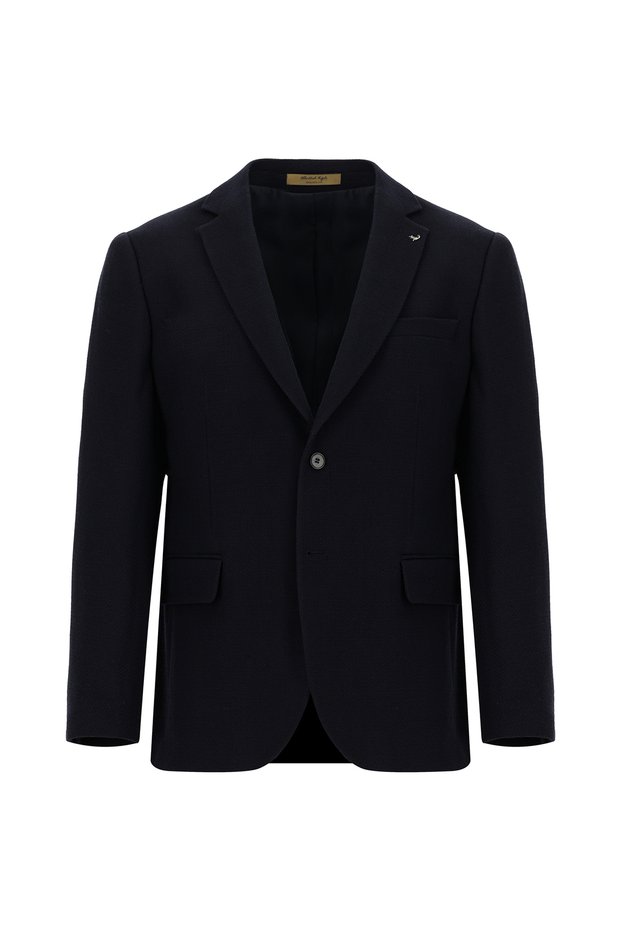 4 Drop Relaxed Fit Comfortable Cut Italian Classic Y Wool Jacket