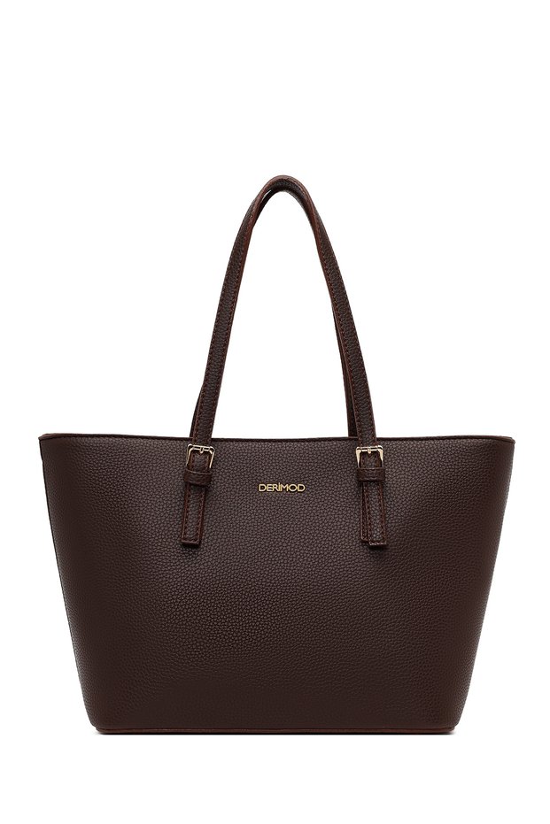 Women's Brown Classic Shoulder Bag Wb520005Sf