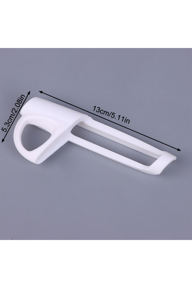 White Safety Accessory Kit for Stoke High Chair; Two Baby Seat Belt Hook Buckles