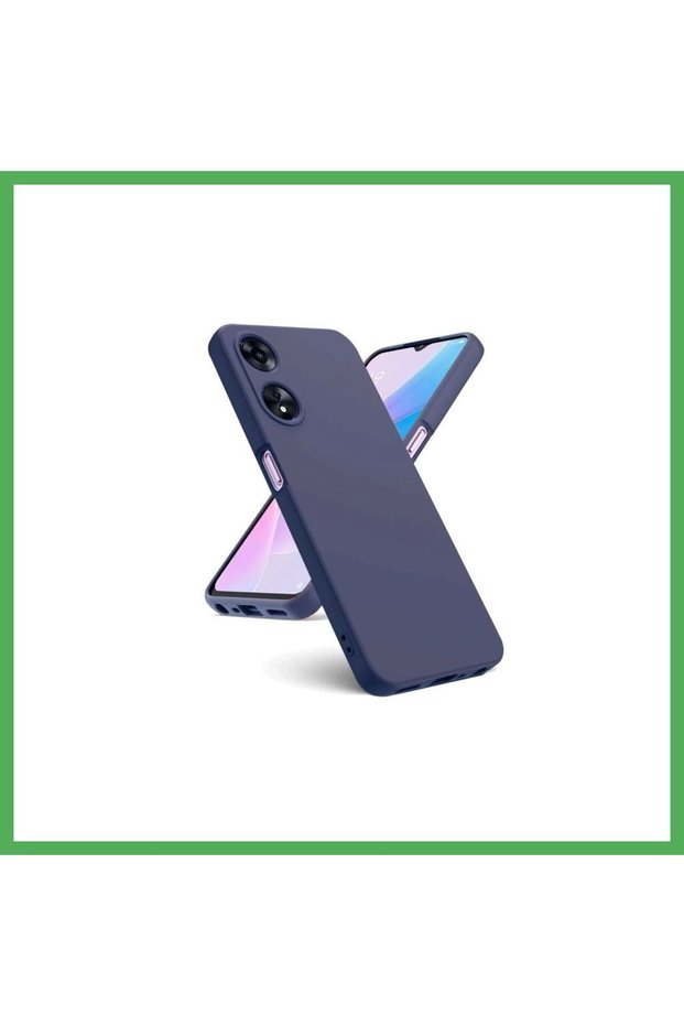 A38 Compatible Case First Silicone - Navy Blue Bezoss