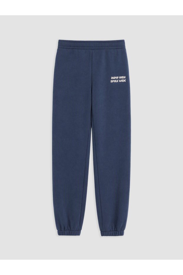 Ozmarka New Season Indigo Boys' Printed Jogger Sweatpants