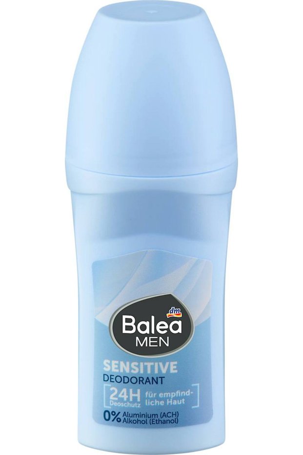 Roll-on deodorant for sensitive Leather , 50 ml