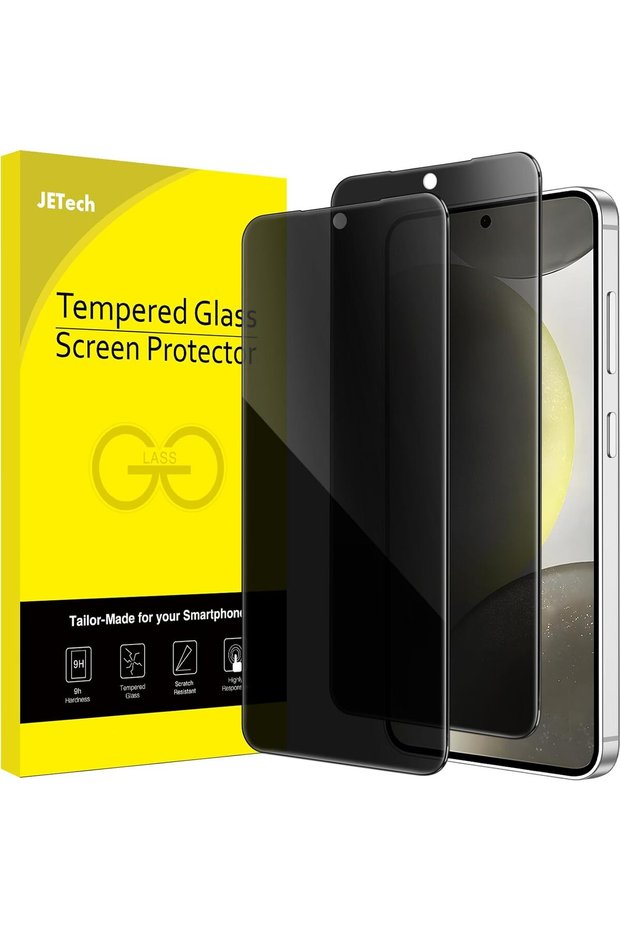 Privacy Screen Protector for Samsung Galaxy S24 Plus, 2-Pack
