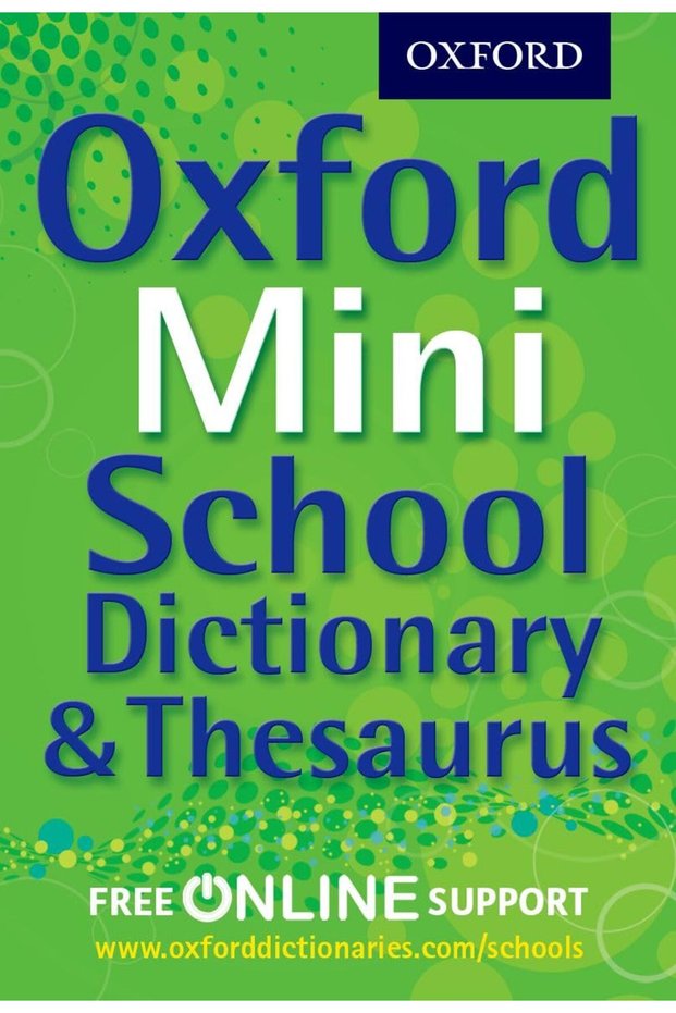 Oxford Mini School Dictionary & Thesaurus