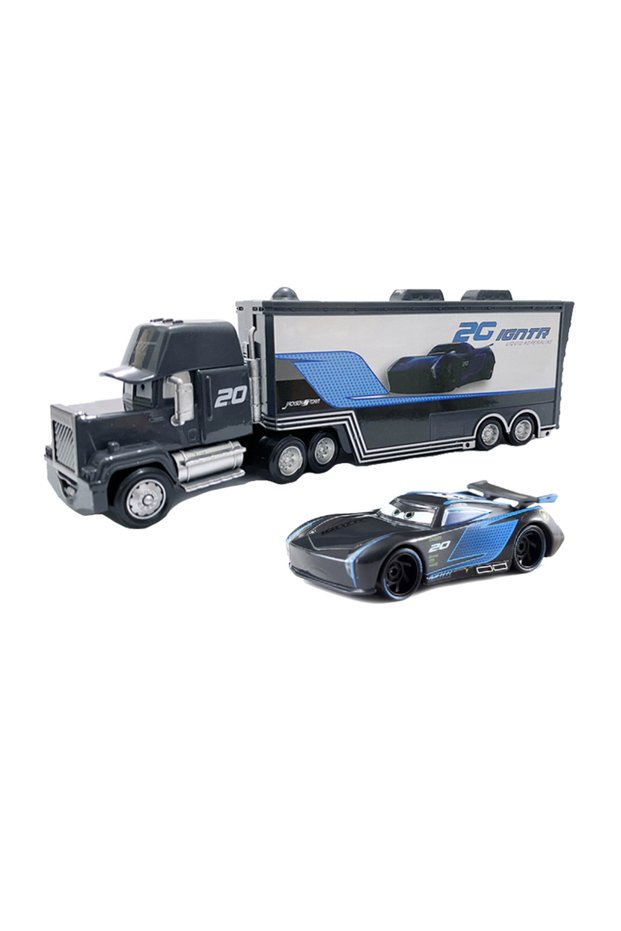 2.0-1 Pixar Cars Mack Truck Cruze Ramirez 51 Dinoco 42 Racing Toy 1:55 Die Casting Car Model Contain