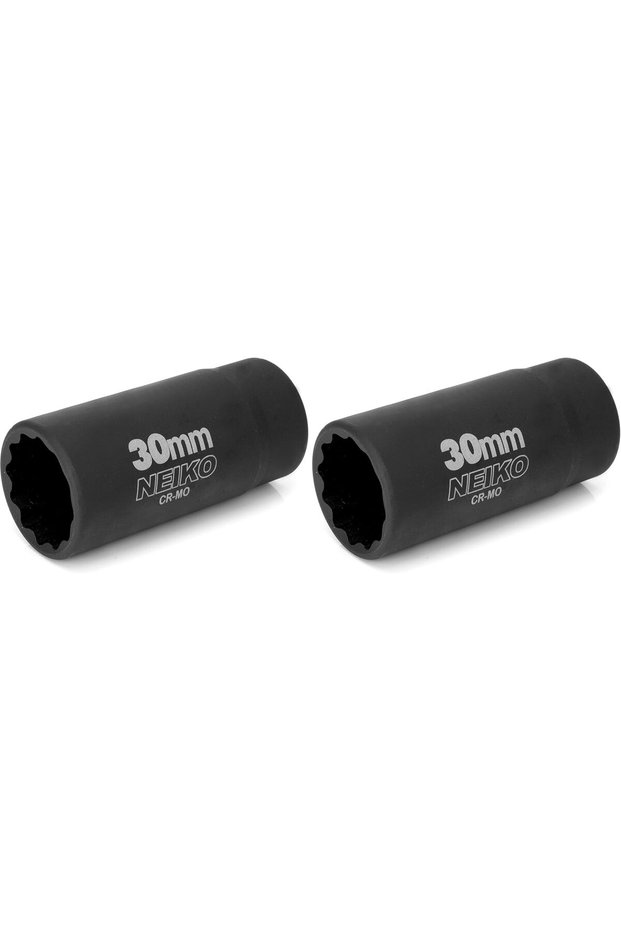 02522A 30mm Socket | 1/2” Drive Deep Impact Socket | Spindle & Axle Nut Socket | 12 Point |Chrome Mo
