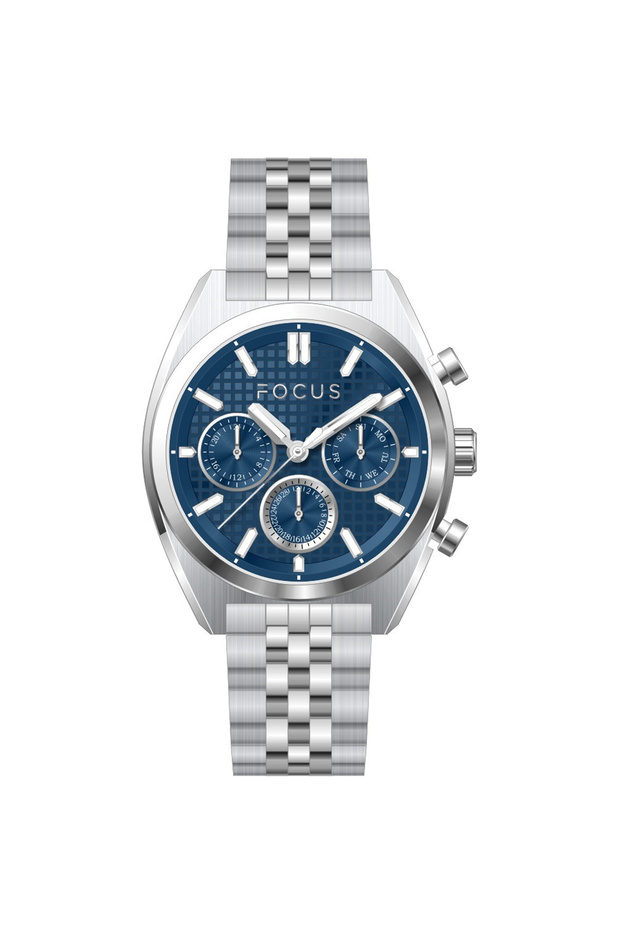 Functional Steel Case and Strap Japanese Movement Men's Wristwatch 10 Atm Water Resistant