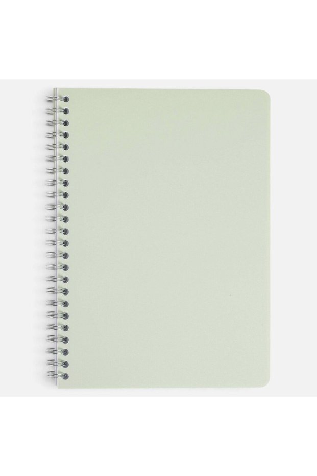 Notebook A5 2 Subjects Light Green - 64 Sheets