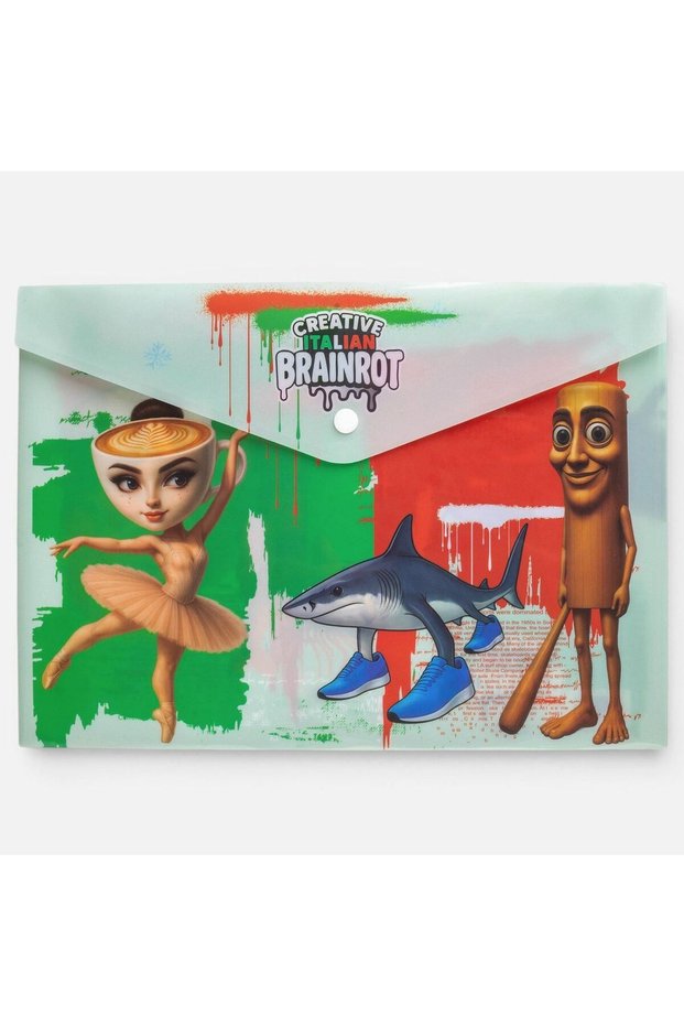 Folder with Brainrot Staple 33x23.5cm