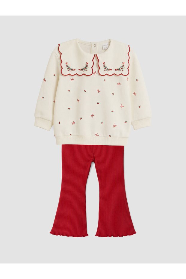 Esvab • Modern & Stylish Baby Girl Sweatshirt and Leggings