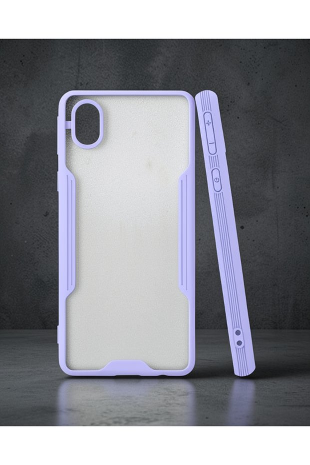 Samsung Galaxy A01 Core Case Platinum Silicone - Lilac