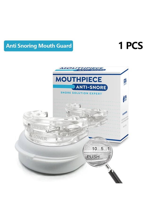 Transparent Anti Snoring Bruxism Mouth Guard Improve Sleeping Teeth Bruxism Sleeping Anti Snoring an