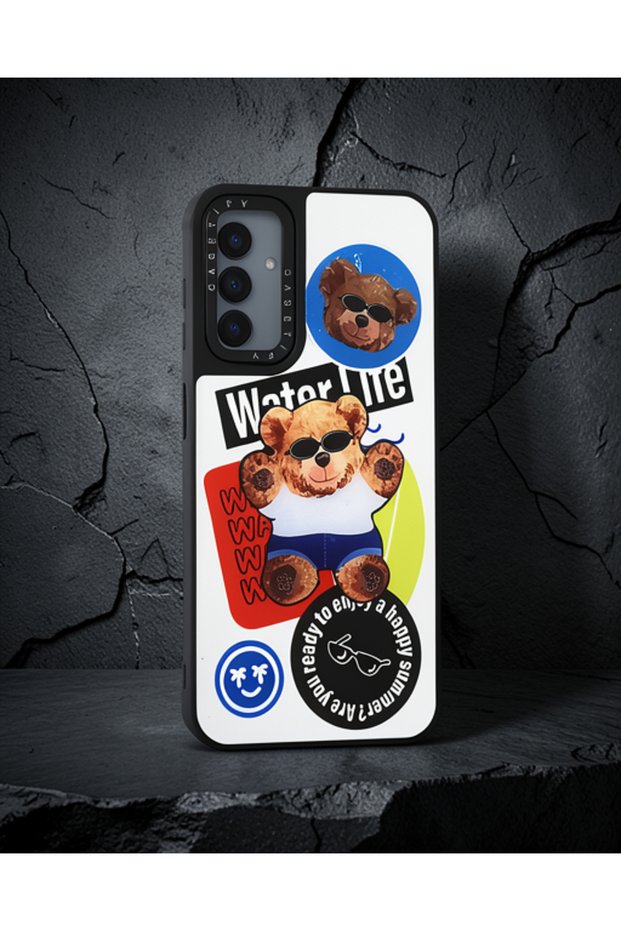 Samsung Galaxy M14 5g Case Mirror Patterned Cover - Mirror - 14