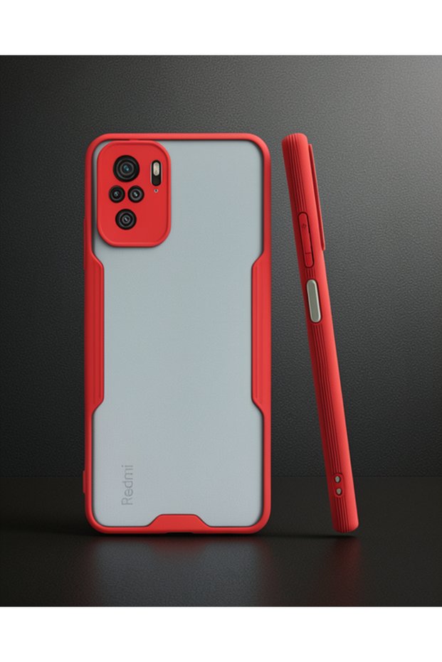 Xiaomi Redmi Note 10 Case Platinum Silicone - Red