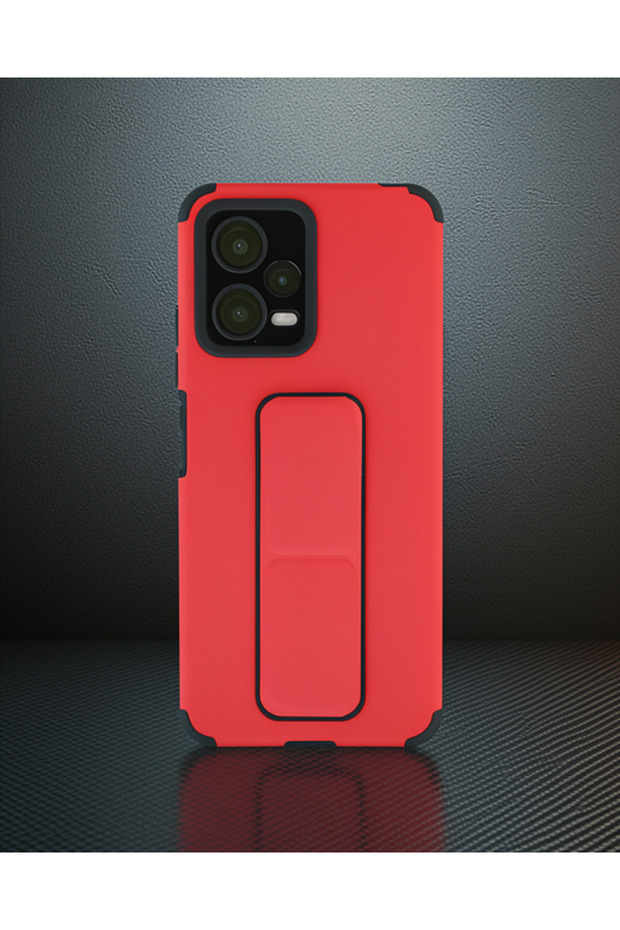 Xiaomi Poco X5 5g Case Mega Silicone with Stand - Lilac